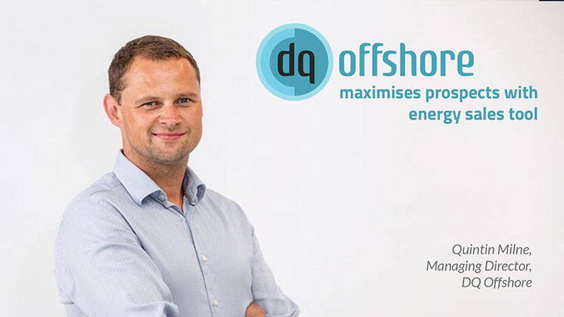DQ Offshore maximises prospects with energy sales tool